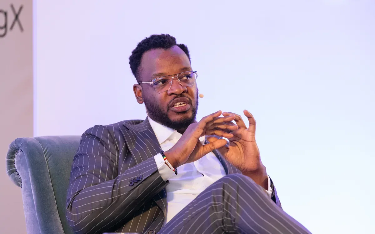 Pahagbia wa Kasumba en panel au CogX London